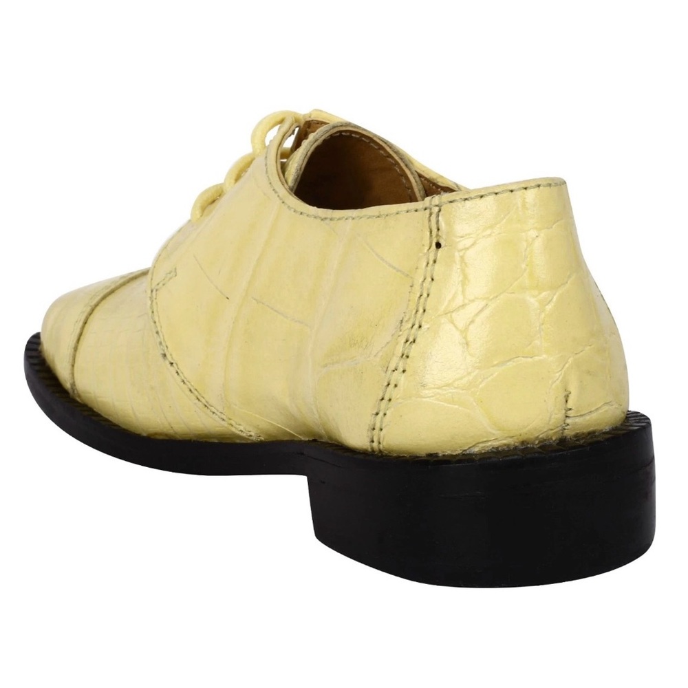NWT LIBERTYZENO Animal Print Genuine Leather Lace Up Oxford - Picture 3 of 10